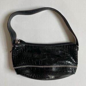 Vintage Y2K black Tommy Hilfiger shoulder bag